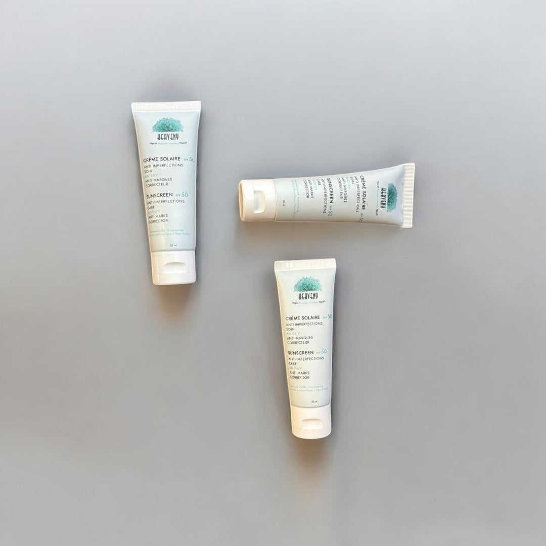 HEAVENY - Crème solaire SPF50